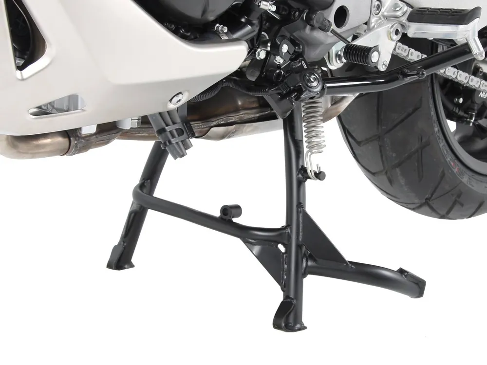Seulement Aujourd&rsquo;hui Béquille principale noire pour Honda VFR 800 X Crossrunner (15-20) Hepco & Becker