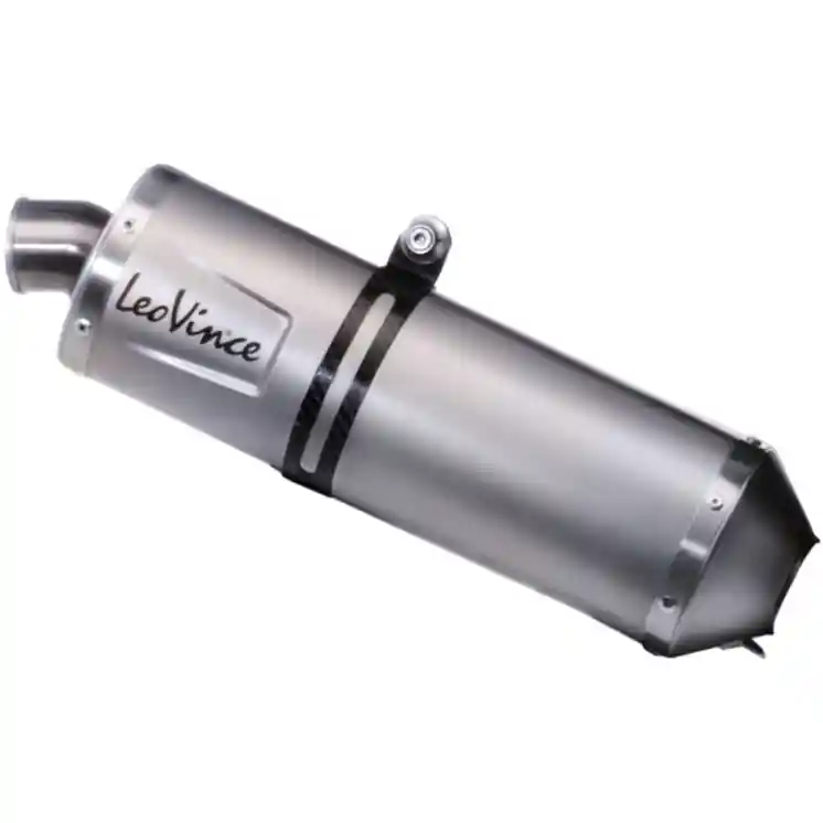 LeoVince Système d&rsquo;échappement SBK LV One Evo, acier inoxydable pour Honda CRF 1000 L Africa Twin / Adventure Sports Authentique