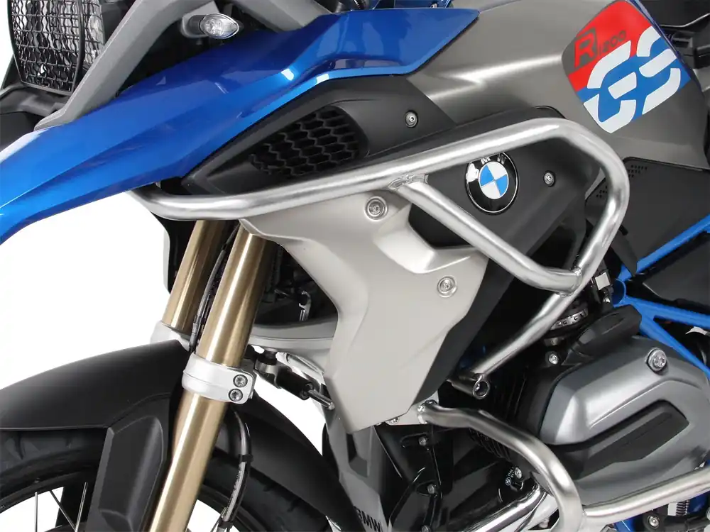 Bon Marché Arceau de protection du réservoir en acier inoxydable pour BMW R 1250 GS (19-23) Hepco & Becker