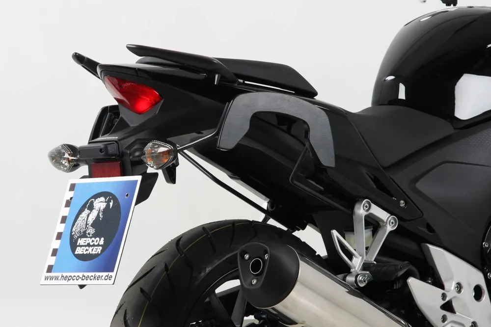Acheter En Ligne Supports latéraux C-Bow anthracite pour Honda CB 500 F (13-15) Hepco & Becker