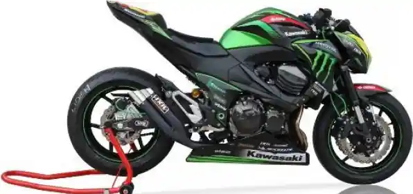 Embout IXIL HYPERLOW BLACK XL en acier inoxydable pour Kawasaki Z 800 (année 13-) Bon Marché