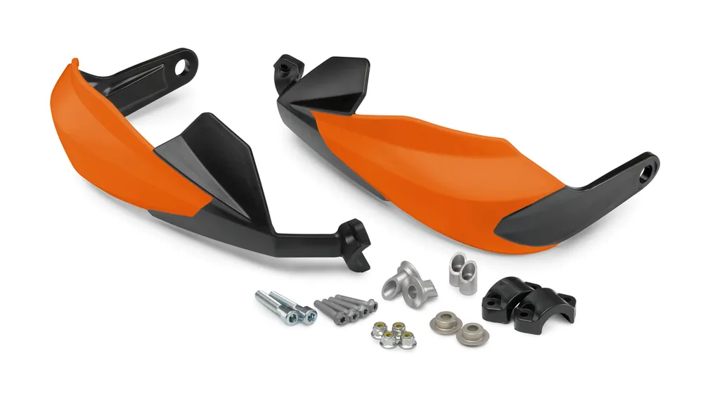 KTM Kit protège-mains orange pour Duke Usine Directe