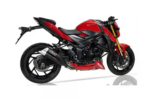 Embout IXIL HYPERLOW BLACK XL en acier inoxydable pour Suzuki GSX-S 750 (bj.16-) / GSR 750 (bj.11-) Seulement Aujourd&rsquo;hui