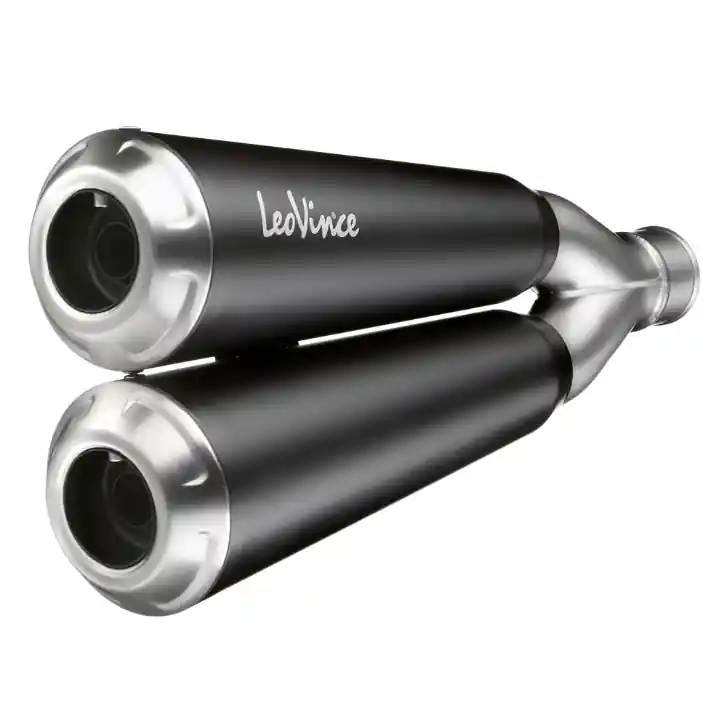 LeoVince système d?èchappement GP Duals, acier inoxydable, système complet pour Yamaha XSR 700 (Bj.16-19) Meilleur Prix
