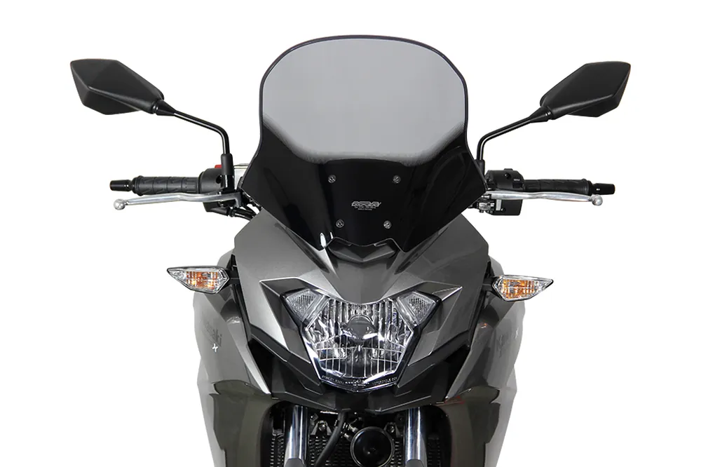 Vitre de tourisme MRA « T » pour KAWASAKI VERSYS X 250 / 300 (année 17-) Gris fumée Réduction