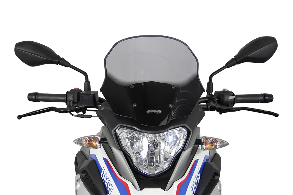 Vitre de tourisme MRA « T » pour BMW G 310 GS / Adventure Tourer (année 17-) Gris fumée Authentique
