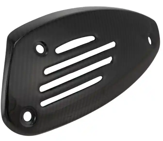 Bouclier thermique d&rsquo;échappement pour Vespa GTS/GTS Super/GTV/GT 60 125-300ccm, carbone Must-Have