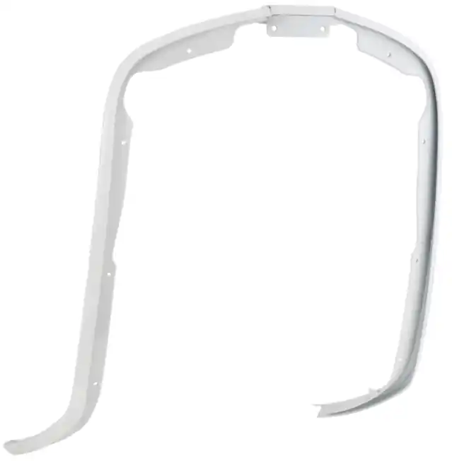 Tube mono fente jambière blanc pour Vespa Primavera/Sprint 50-150ccm Prix Choc