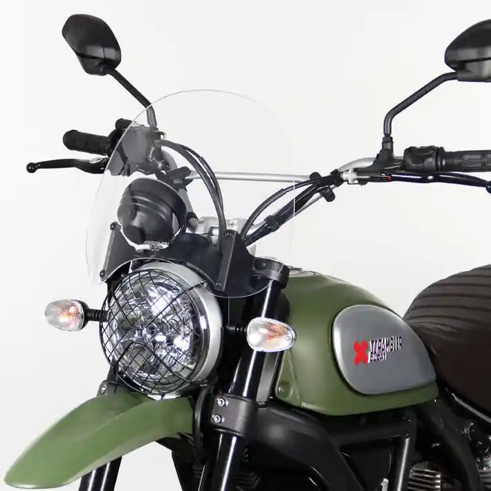 Usine Directe Visière MRA « NT » pour Ducati Scrambler 800 (année 15-18) noire