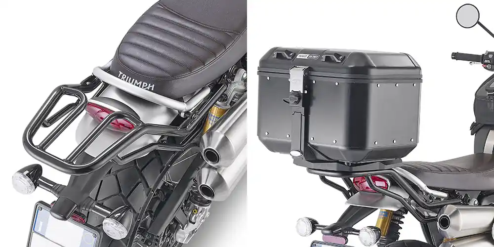 Support de top-case Givi pour Triumph Scrambler 1200 (19-) Bon Marché