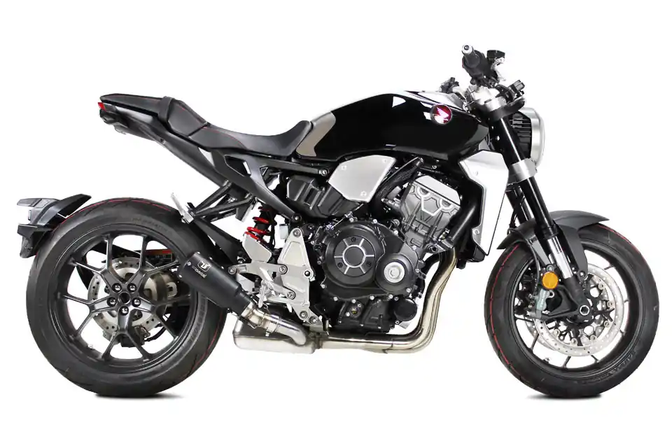 Offre Limitée Silencieux IXRACE MK2 Honda CB 1000 R, acier inoxydable noir, homologué E, Euro4+5