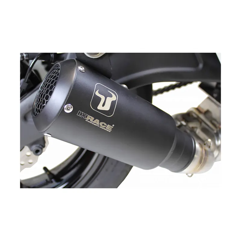 Silencieux IXRACE MK2 Suzuki GSX-S 1000 /Katana, acier inoxydable, homologué E, Euro5 Noir Top Vente