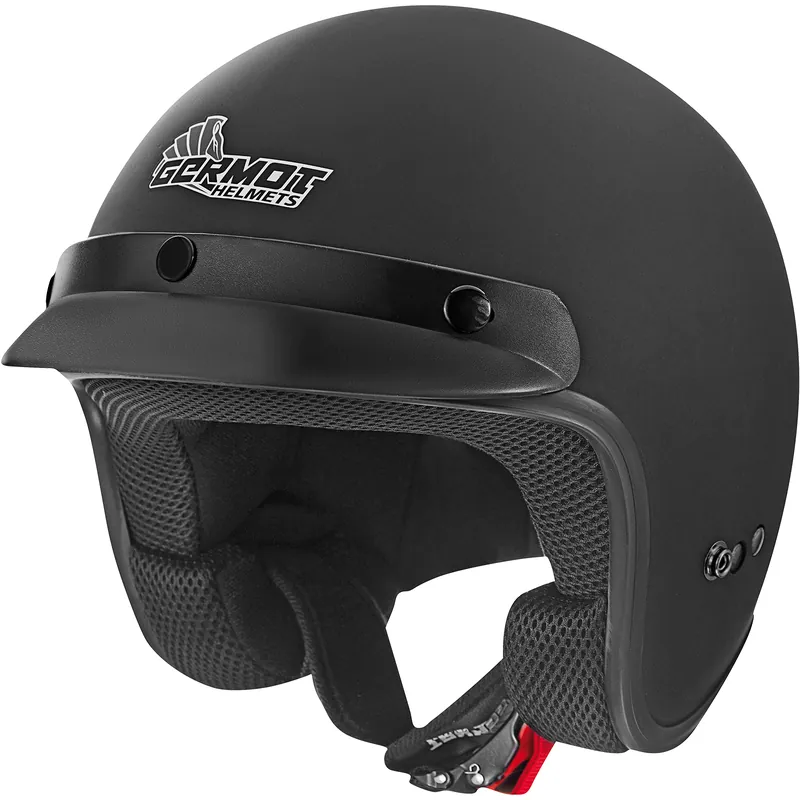 Germot Casque GM 100 Classic, noir mat XS Prix Choc