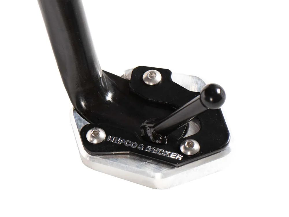 Plaque de béquille latérale pour Yamaha XSR 700 / XTribute (22-) Hepco & Becker Retour Gratuit