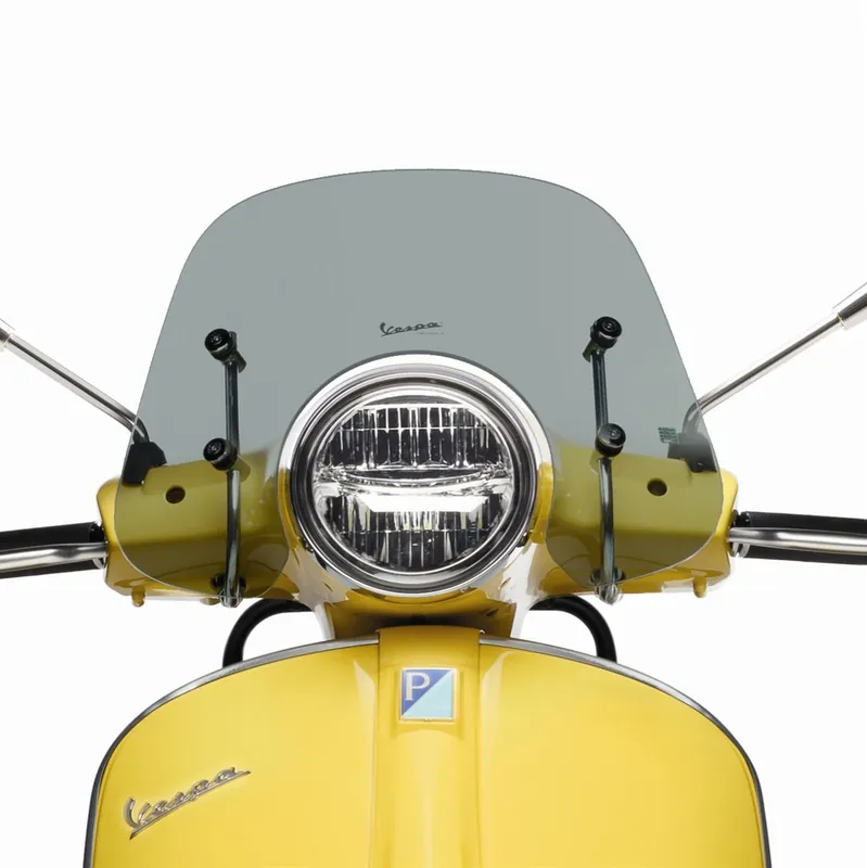 Prix Cassé Pare-brise sport « Cruiser » teinté Vespa GTS / Super (HPE & SuperTech) d&rsquo;origine Vespa