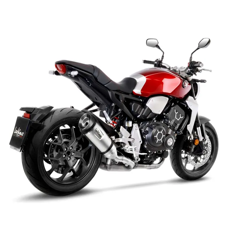 Système d?èchappement LeoVince Factory S pour Honda CB 1000 R, acier inoxydable argenté, slip on, Euro4, E-approbation Prix Cassé