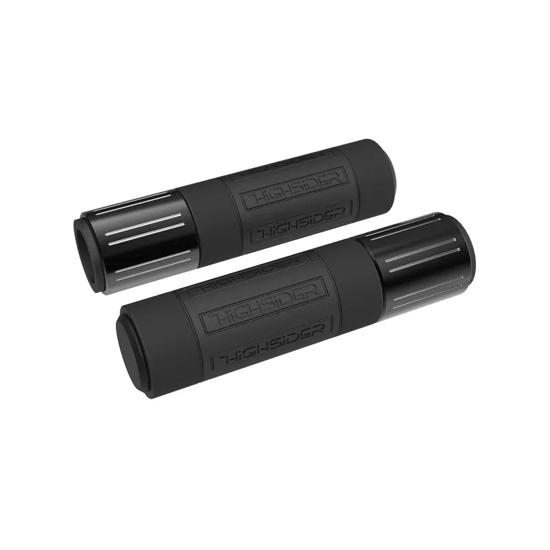 HIGHSIDER CONERO caoutchouc de guidon noir brillant Solde