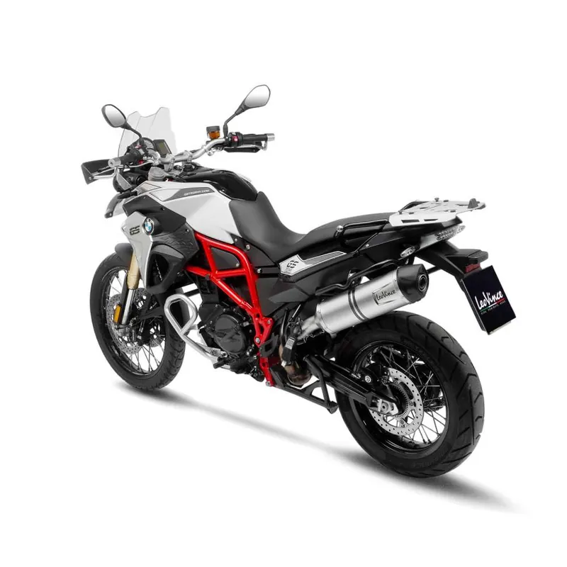 LeoVince système d?èchappement LV One Evo pour BMW F 700 GS /F 800 GS, argent, slip on, expertise E Prix Réduit