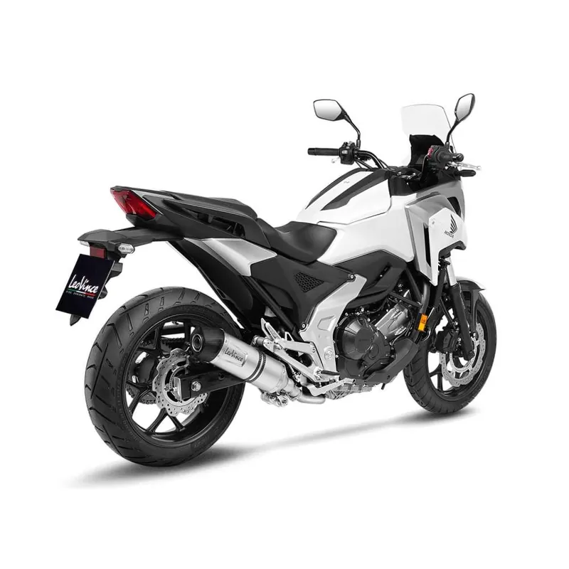 Prix Cassé Système d?èchappement LeoVince LV One Evo pour Honda NC 750 XA, acier inoxydable argenté, slip on, E-approbation