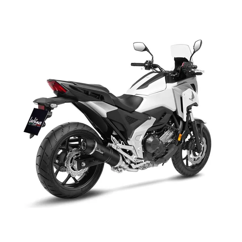 Système d?èchappement LeoVince LV One Evo pour Honda NC 750 XA, acier inoxydable noir, slip on, E-approbation Prix Choc