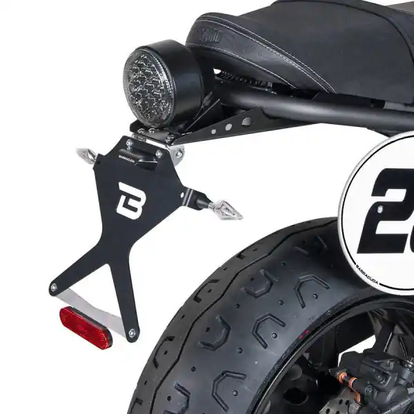 Solde Support de plaque d'immatriculation pour Yamaha XSR 700 - Barracuda