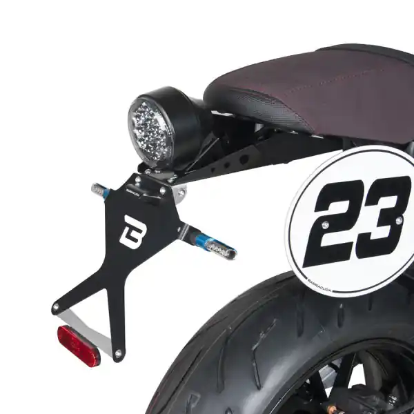 Support de plaque d&rsquo;immatriculation pour Yamaha XSR 900 – Barracuda Authentique