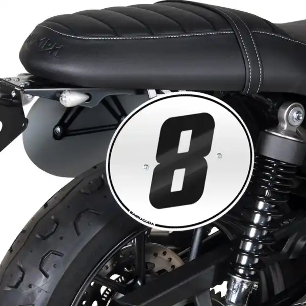 Plaque d&rsquo;immatriculation pour Triumph Street Twin (15-21) – Barracuda Offre Spéciale