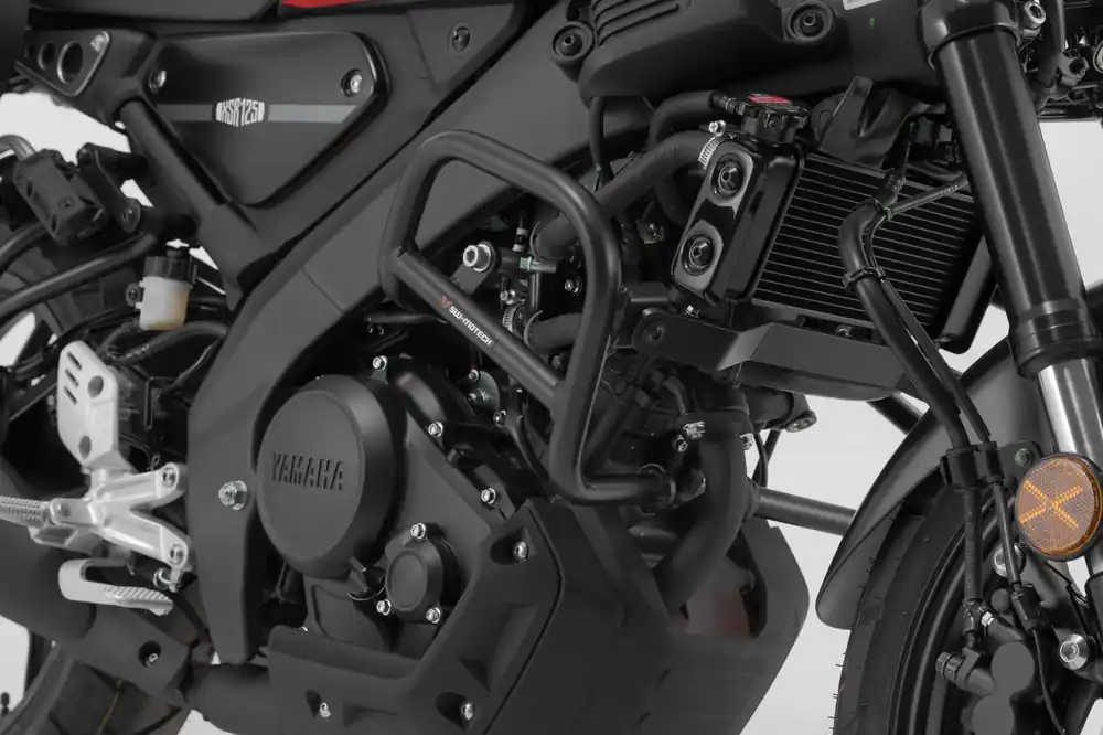 Vente Directe SW-Motech Arceau de protection noir pour Yamaha MT-125 /XSR 125 – SW Motech