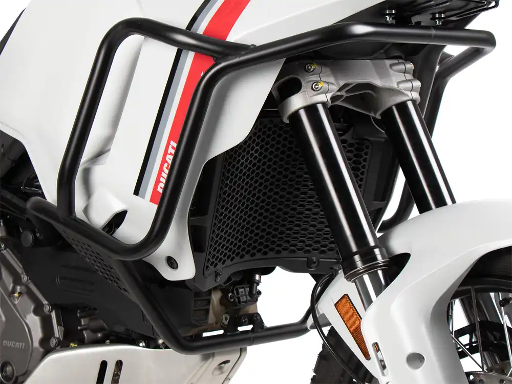 Arceau de protection de réservoir noir pour Ducati DesertX (22-) d&rsquo;origine Hepco & Becker Acheter En Ligne