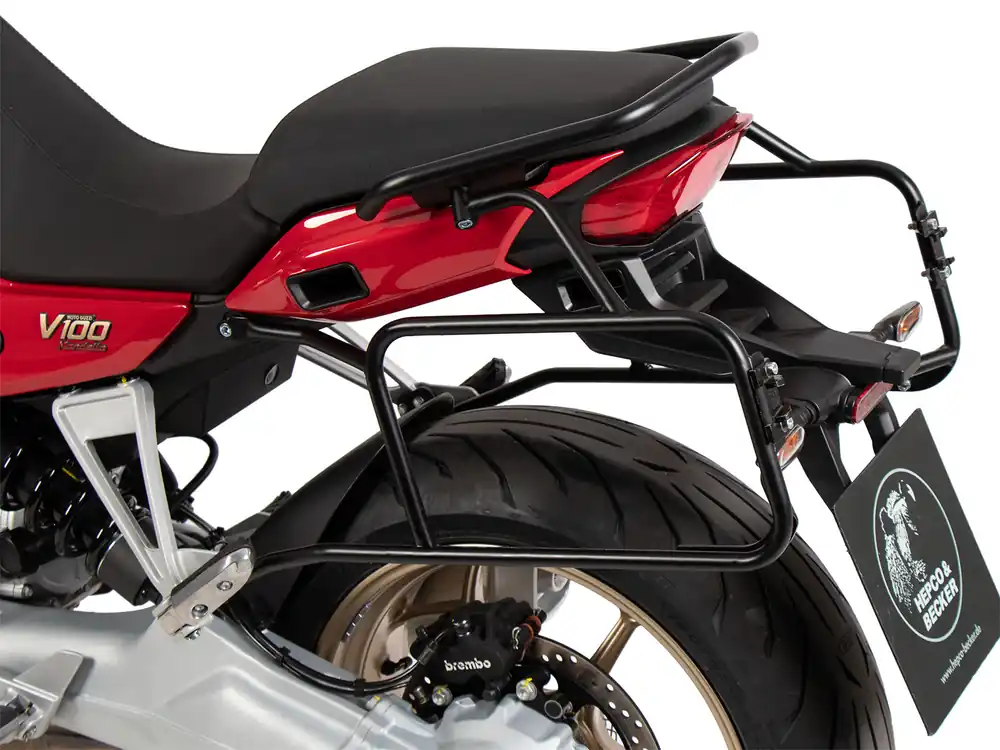 Quantité Limitée Support de valises latérales pour Moto Guzzi V 100 Mandello Hepco & Becker