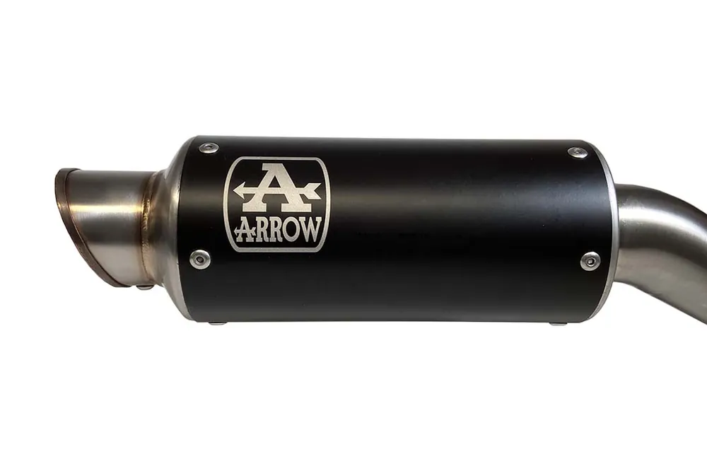 Usine Directe Échappement ARROW DARK GP2 pour Kawasaki Z 900 (20-)