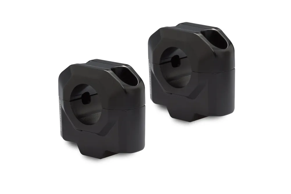 Vente Directe SW-Motech Réhausse de guidon, noir pour guidon Ø 28 mm, H=30 mm pour Yamaha XSR 700 – SW Motech
