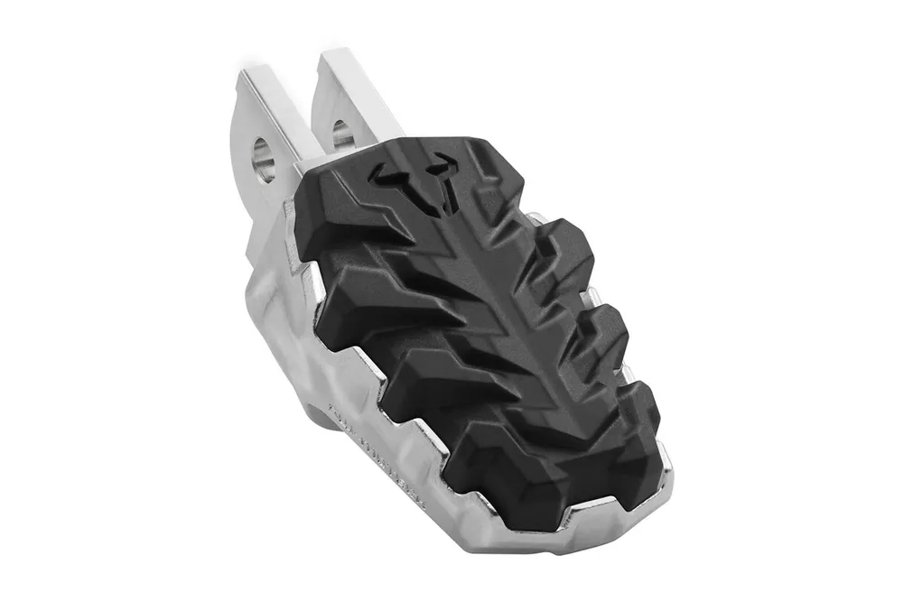 SW-Motech Repose-pieds réglables EVO, acier inoxydable, pour Honda CRF 1000 L Africa Twin - SW Motech Nouveauté