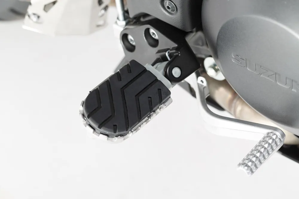 Bon Marché SW-Motech Repose-pieds réglables ION, acier inoxydable, pour Suzuki V-Strom 1000 /XT – SW Motech