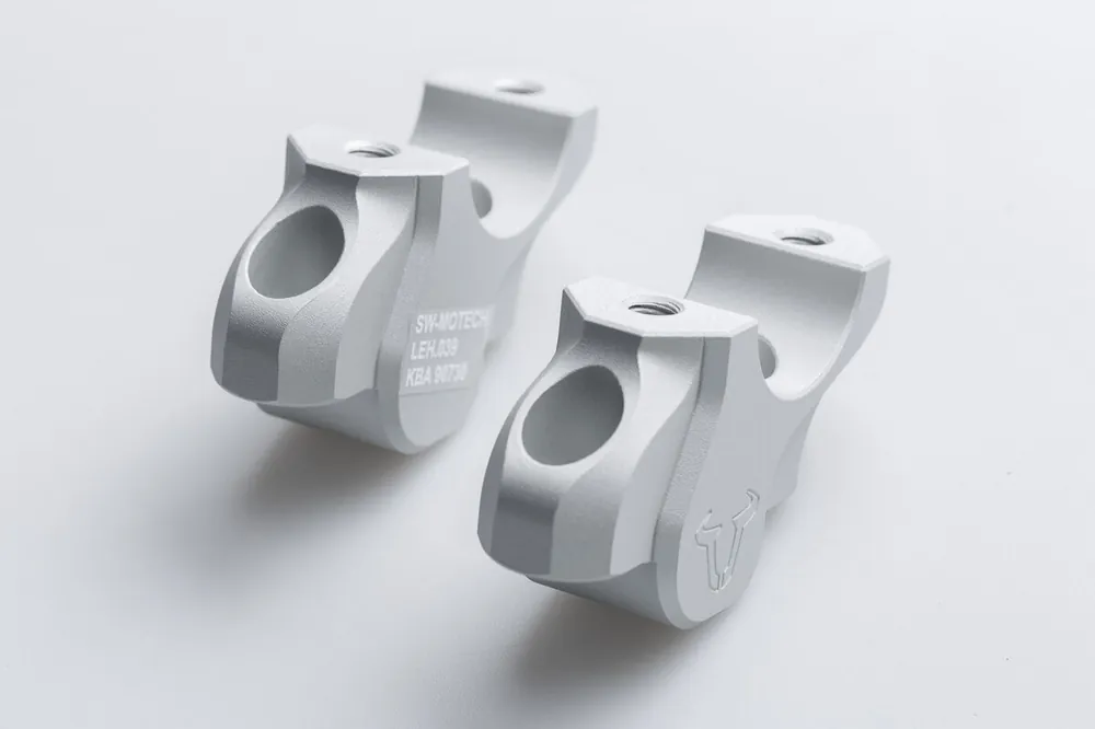 Meilleur Choix SW-Motech Pose de guidon, argent, H=32 mm, pose de 25 mm pour BMW R 1200 GS LC - SW Motech