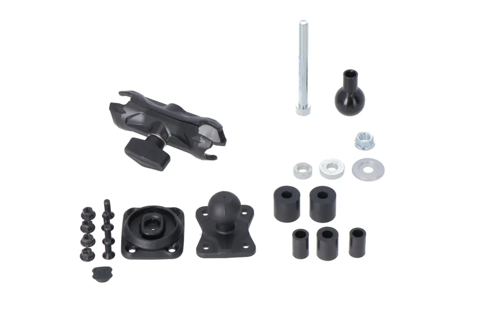 Offre Limitée SW-Motech Kit de support de navi T-Lock pour tube de direction pour Yamaha YZF R6 – SW Motech