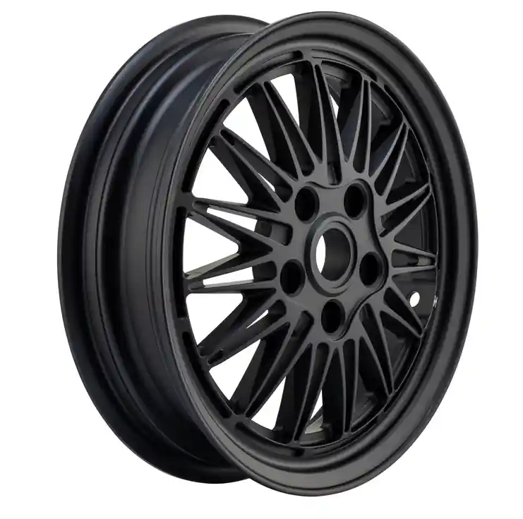 Remise Jante Comb 3 avant/arrière 12&Prime; pour Vespa GTS/GTS Super/GTV/GT/946 125-300cc, noire