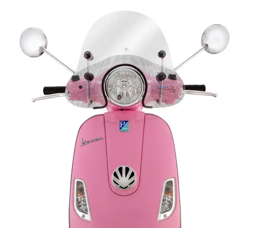 Flyscreen CUPPINI pour Vespa LX 50-150ccm, clair Commander Maintenant