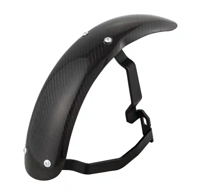 Aile 2.0 Garelli Race EVO II pour Vespa PX 80-200ccm, carbone clair, support noir Top Vente