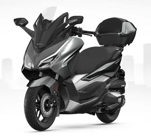 Top Case 35L y compris pont à bagages Forza 350 (2021-) NHC74M MAT ROBUST GREY METALLIC original Honda Marque