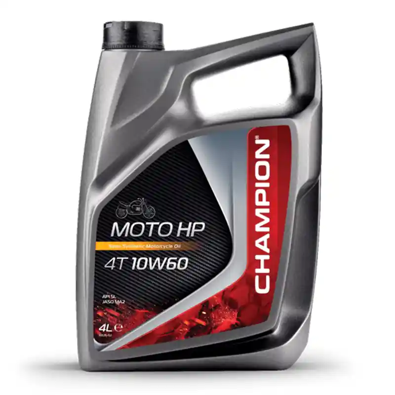 Commande En Gros CHAMPION® Moto HP 4T 10W-60 Huile moteur – 4 litres