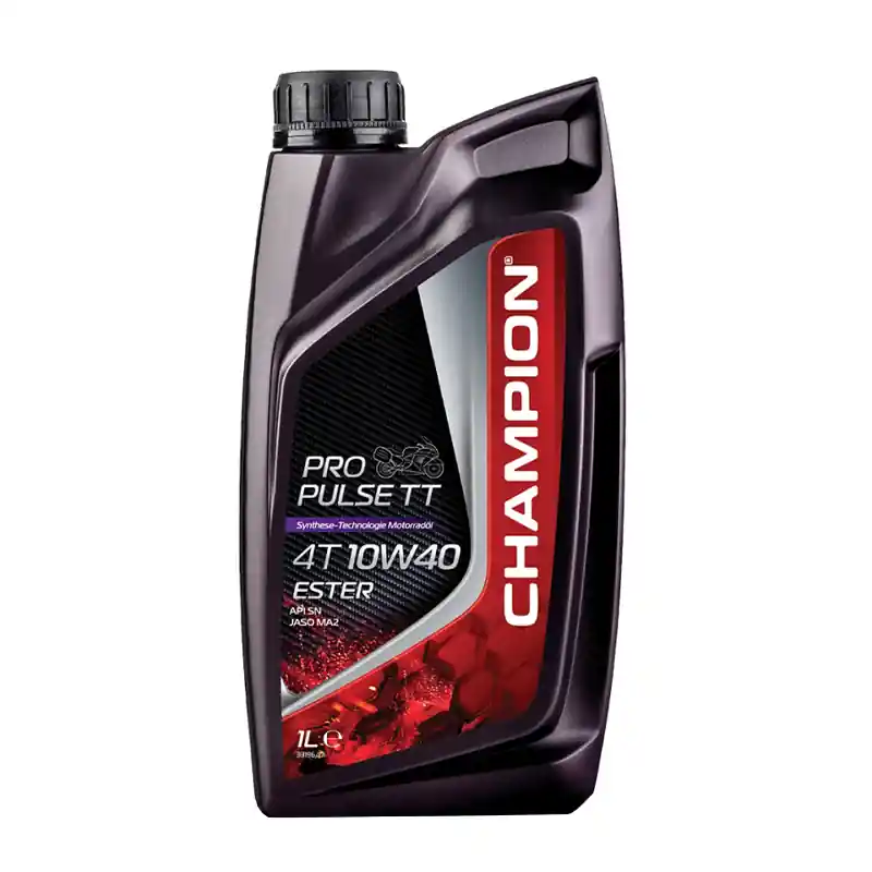Satisfait Ou Remboursé CHAMPION® Pro Pulse TT 4T 10W-40 Huile moteur à l'ester - 1 litre BMW F 650 CS Scarver (2001-2007)