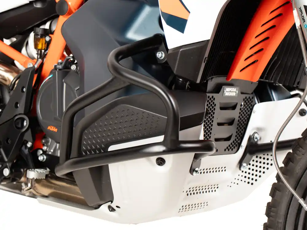 Arceau de protection moteur noir pour KTM 890 Adventure / R (23-) Hepco & Becker Prix Choc