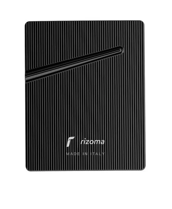 Emblème RIZOMA cascade pour Vespa, noir Commander Maintenant