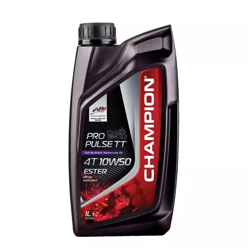 CHAMPION® Pro Pulse TT 4T 5W-40 Huile moteur à l&rsquo;ester – 1 litre Promotion