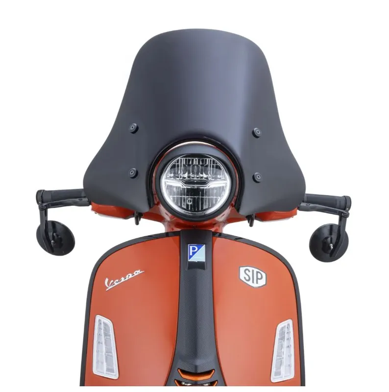 Prix Cassé Pare-brise ERMAX Sportivo pour Vespa GTS/GTS Super (`23-), teinté noir