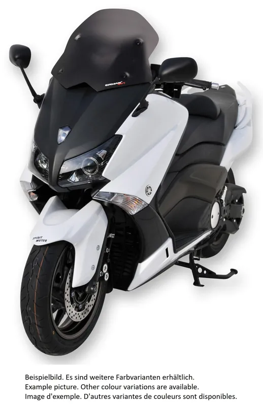 Achat Immédiat Pare-brise ERMAX Sport H 450 mm pour Yamaha T-MAX 530, transparent