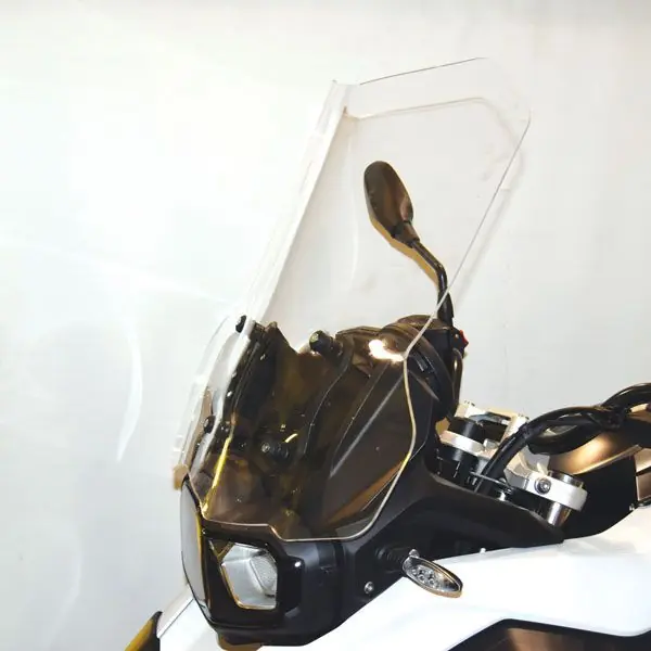 Pare-brise haut sur support d&rsquo;origine pour BMW F 750 GS (18-22), clair Meilleure Vente