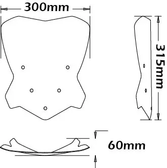 Pare-brise bas sur supports d&rsquo;origine pour BMW F 800 R (15-19), fumé foncé Solde