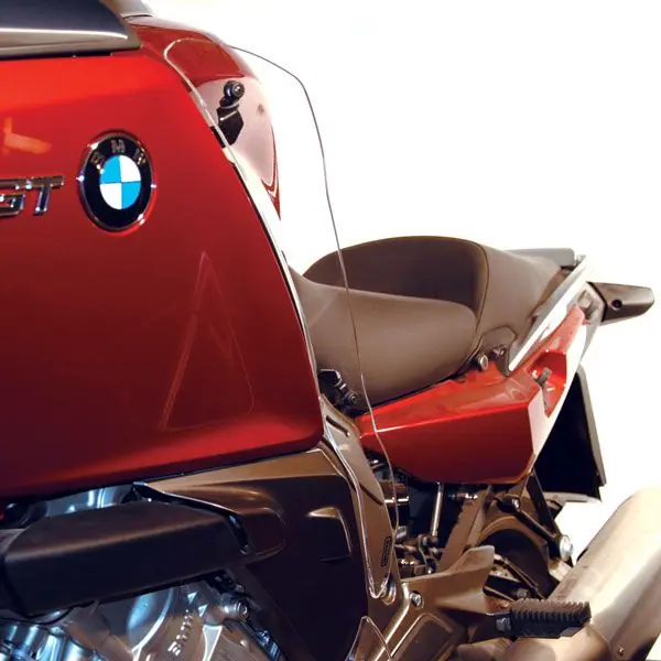 Spoiler supérieur de protection contre le vent, réglable pour BMW K 1600 GT /GTL (10-16), paire, transparent Pas Cher